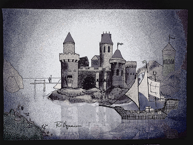 Castle And Ship